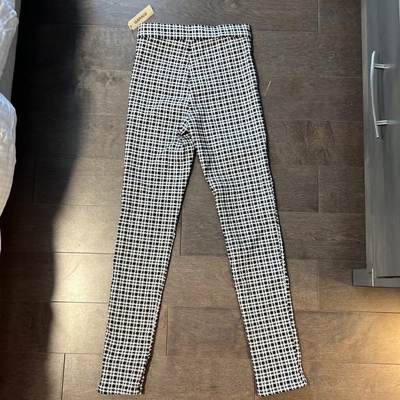 High Waisted NEVER WORN Houndstooth Pants - Garage - Size S - Picture 4 of 5